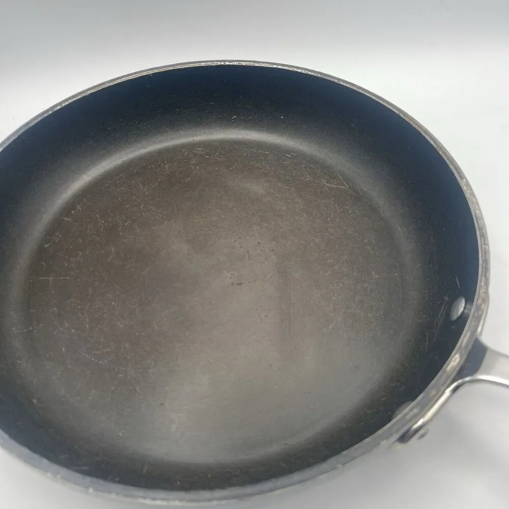 All Clad 10 Inch Skillet Frying Pan Hard Anodized Nonstick No Lid